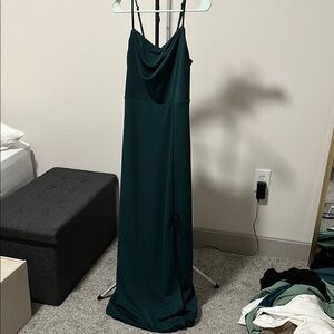 Birdy Grey Elegant Green Women's Maxi Dress